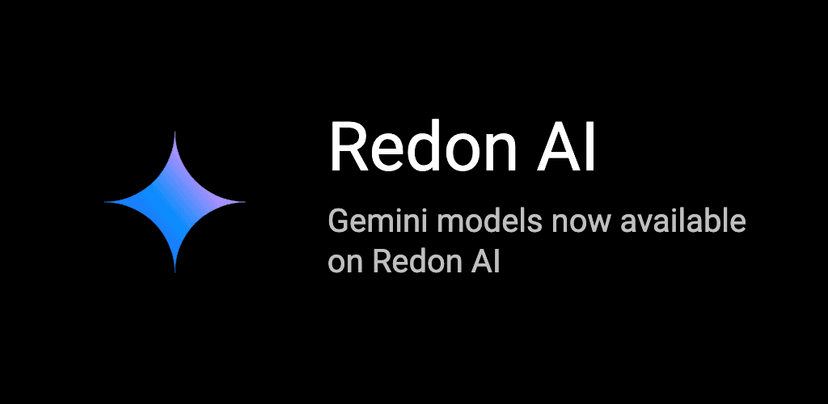 Gemini 1.5 Pro Now available on Redon AI, Try it for Free